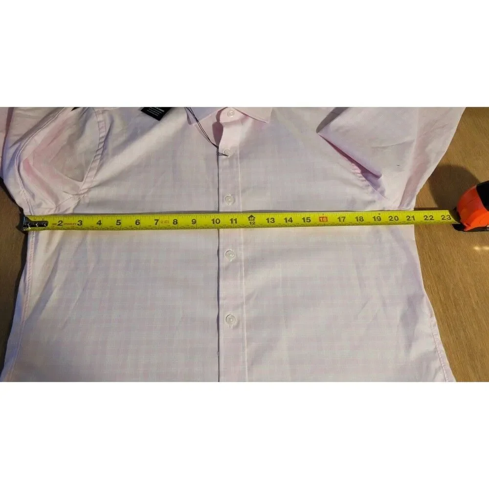 New! J.Crew Dress Shirt Size 15/33 Ludlow Pink Plaid Long Sleeve